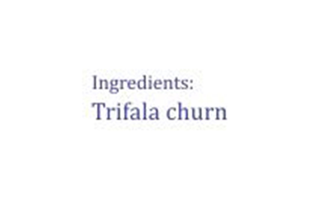 Arena Organica Trifala Churn    Pack  250 grams